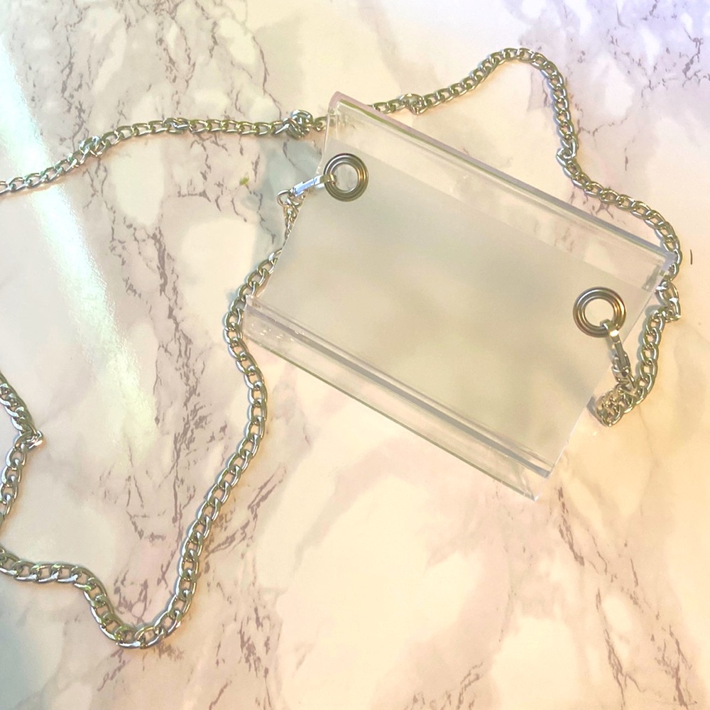 SILVER WALLET / CLUTCH INSERT